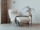 Photo wooden floor lamp