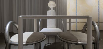 Photo metal table lamp