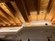 Photo wooden beam ceiling light