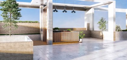 Photo patio pendant